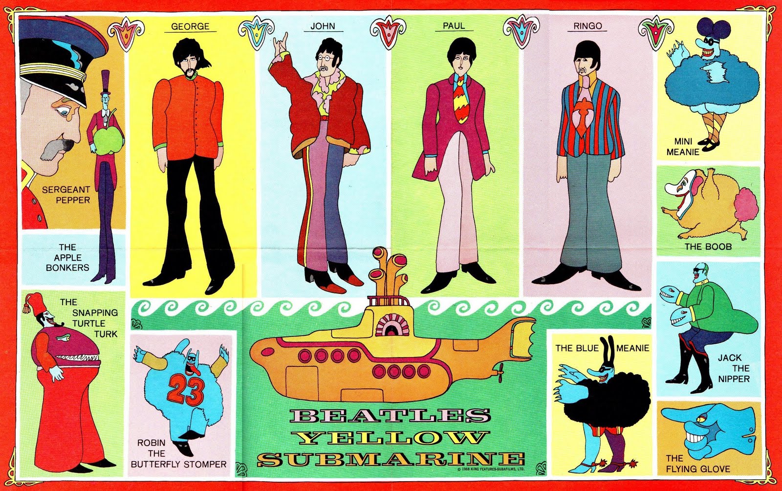 [Kilas Balik] Film Yellow Submarine 'The Beatles' Diluncurkan