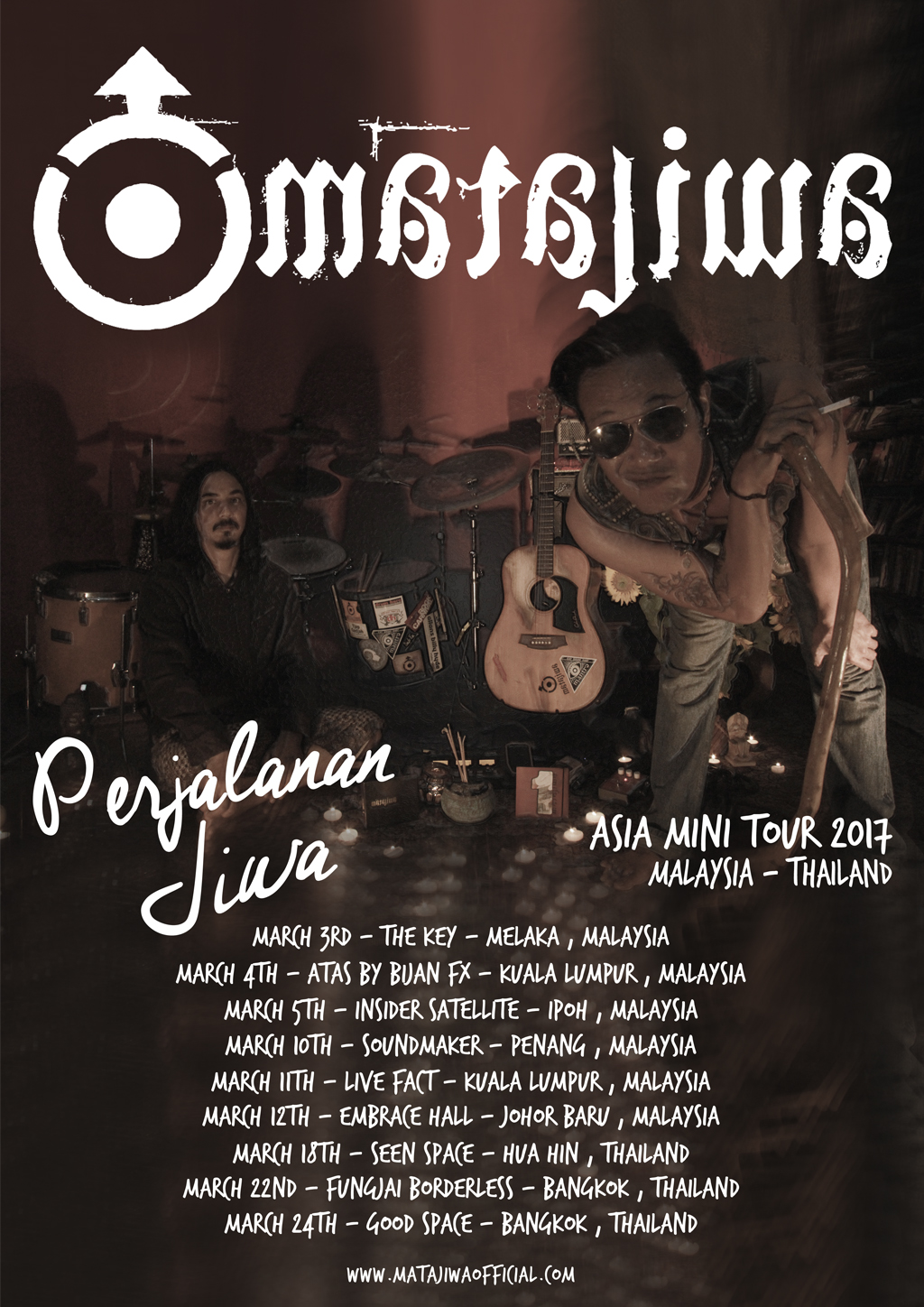 Matajiwa Gelar Asia Mini Tour 2017